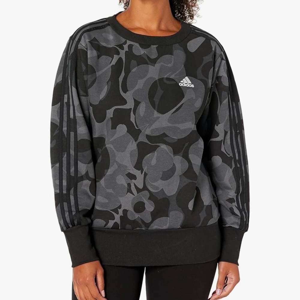 Adidas Black Camouflage Sweatshirt